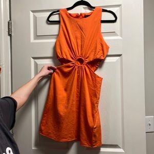 Kourt cut out mini dress